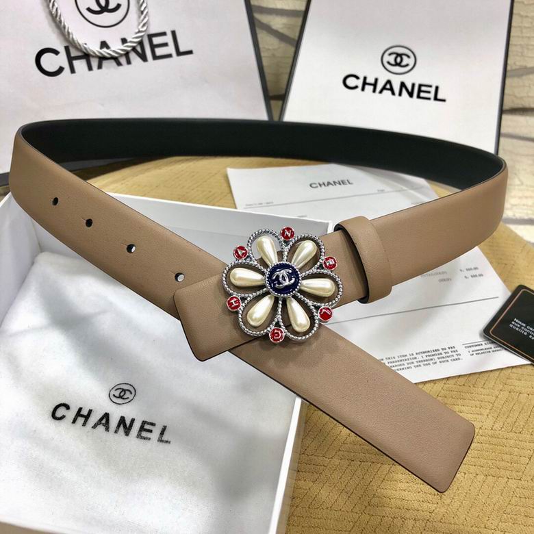 Chanel Belt 30mmX95-110cm 7D77